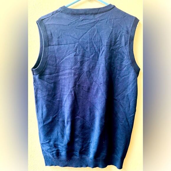 PJ Paul Jones Men's V-Neck Classic Sleeveless Pullover Sweater Vest Size L - Picture 5 of 5